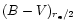 $(B-V)_{r_{\rm e}/2}$