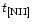$t_{\rm [NII]}$