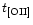 $t_{\rm [OII]}$