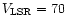 $V_{\rm LSR}=70$