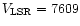 $V_{\rm LSR} = 7609$