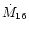 $\dot{M}_{16}$
