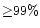 ${\geq} 99\%$