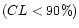 $(CL <90\%)$
