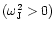 $(\omega_{{\rm J}}^2 > 0)$