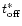 $t_{\rm off}^\ast$