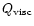 $Q_{\rm visc}$