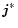${\vec j}^\ast$