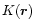 $K(\vec{r})$