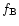 $f_{\rm B}$