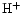 ${\rm H^{+}}$
