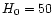 $H_{0}=50\,$