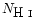 $N_{\mbox{H~{\sc i}}}$