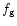 $f_{\rm g}$