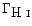$\Gamma_{{\mbox{H~{\sc i}}}}$
