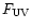 $F_{\rm UV}$