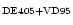 $_{\rm DE405+VD95}$