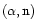 $(\alpha,{\rm n})$