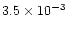 $3.5\times10^{-3}$