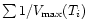 $\sum 1/V_{\rm max}(T_{i})$