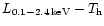 $L_{\rm0.1-2.4\,keV}-T_{\rm h}$