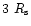 $3~R_{\rm s}$
