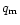 $q_{\rm m}$