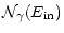 $\displaystyle \mathcal{N}_{\gamma}(E_{{\rm in}})$