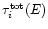$\tau_{i}^{{\rm tot}}(E)$