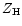 $Z_{\rm H}$