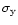 $\sigma_{\rm y}$