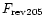 $F_{\rm rev205}$
