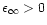 $\epsilon_\infty > 0$