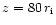 $z=80\,r_{\rm i}$