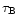 $\tau _{\rm B}$