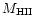 $M_{\rm HII}$