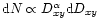 ${\rm d}N\propto D_{xy}^\alpha {\rm d}D_{xy}$