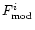 $F_{\rm mod}^i$