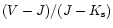 $(V-J)/(J-K_{\rm s})$
