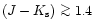 ${(J-K_{\rm s})}\mathrel{\mathchoice {\vcenter{\offinterlineskip\halign{\hfil
$\...
...\offinterlineskip\halign{\hfil$\scriptscriptstyle ...