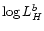 $\log L_H^b$