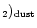$_2)_{\rm dust}$