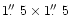 $1\hbox{$.\!\!^{\prime\prime}$ }5 \times 1\hbox{$.\!\!^{\prime\prime}$ }5$