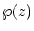 $\displaystyle \wp(z)$