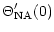 $\displaystyle \Theta'_{\rm NA}(0)$