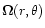 $\vec{\Omega}(r,\theta)$