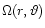 $\Omega(r,\vartheta)$