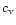 $c_{\rm v}$