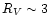 $R_V\sim 3$