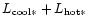 $L_{\rm cool\ast}+L_{\rm hot\ast}$